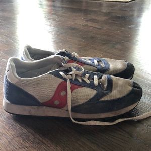 SAUCONY Low-Cut Nylon S2866-167 Jazz Low Pro Navy